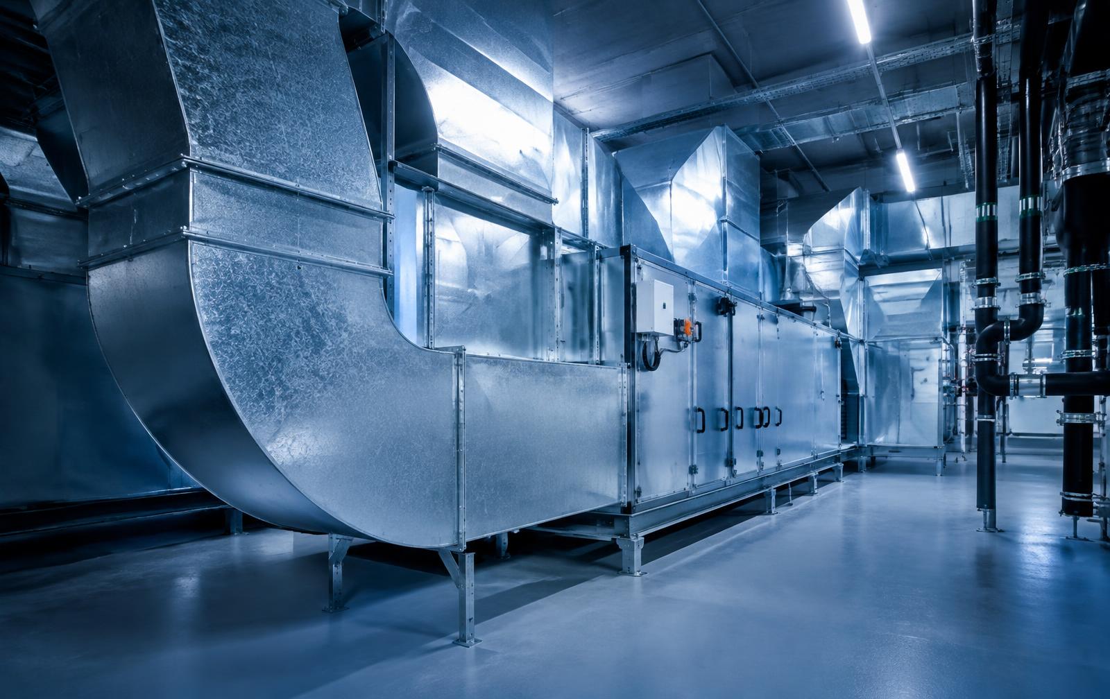 Ventilation ductwork installation